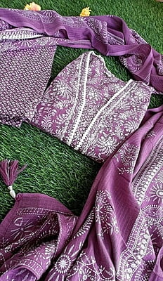 PARIDHI" - Pure Cotton suit set PARIDHI" - Pure Cotton suit set