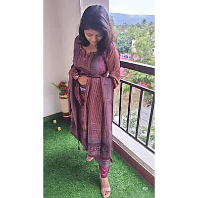 "MADHUBAN" Muslin Silk Festive Suit Set "MADHUBAN" Muslin Silk Festive Suit Set