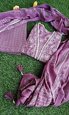 PARIDHI" - Pure Cotton suit set PARIDHI" - Pure Cotton suit set
