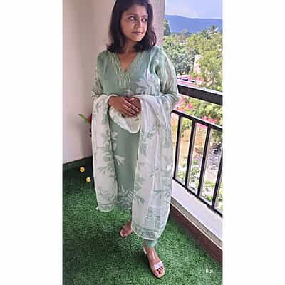 " TAMARA" Viscose Organza Suit Set " TAMARA" Viscose Organza Suit Set