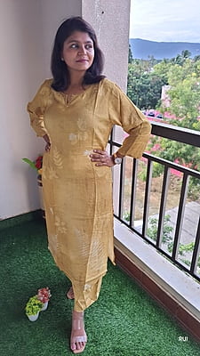 "DIYA" Pure Muslin Plazzo Set "DIYA" Pure Muslin Plazzo Set