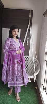 PARIDHI" - Pure Cotton suit set PARIDHI" - Pure Cotton suit set