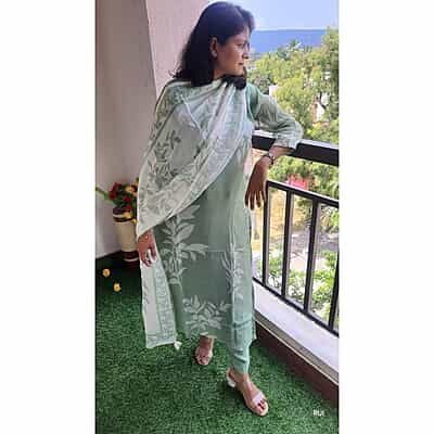 " TAMARA" Viscose Organza Suit Set " TAMARA" Viscose Organza Suit Set
