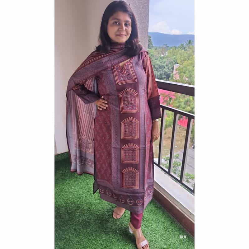 "MADHUBAN" Muslin Silk Festive Suit Set "MADHUBAN" Muslin Silk Festive Suit Set