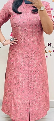 Juhi Bandhani Kurta Set