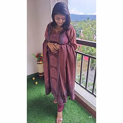 "MADHUBAN" Muslin Silk Festive Suit Set "MADHUBAN" Muslin Silk Festive Suit Set