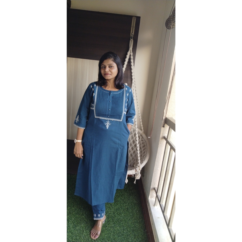 "SHIPRA" - Premium Handloom Khadi Pant Set "SHIPRA" - Premium Handloom Khadi Pant Set