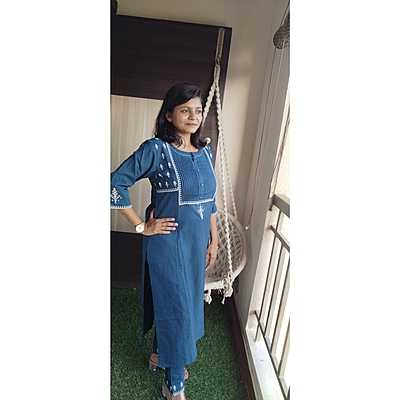 "SHIPRA" - Premium Handloom Khadi Pant Set "SHIPRA" - Premium Handloom Khadi Pant Set