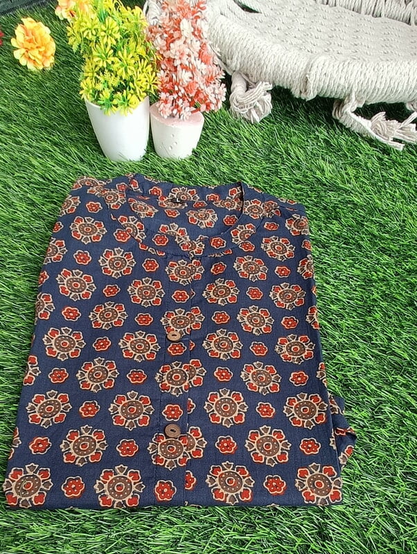 Kalamkari Short Kurti Kalamkari Short Kurti