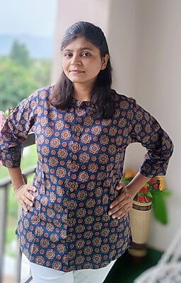 Kalamkari Short Kurti Kalamkari Short Kurti