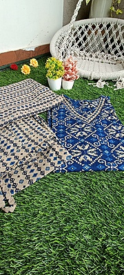 Ajrakh Printed Salwar Kameez Ajrakh Printed Salwar Kameez