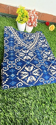 Ajrakh Printed Salwar Kameez