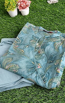 Siyaa Muslin Angrakha Kurti Set Siyaa Muslin Angrakha Kurti Set