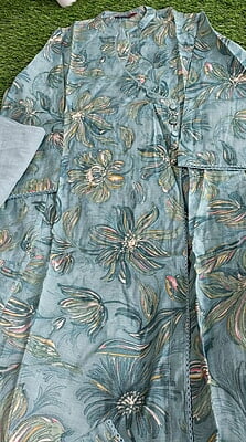 Siyaa Muslin Angrakha Kurti Set Siyaa Muslin Angrakha Kurti Set