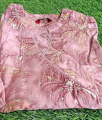 Siyaa Muslin Angrakha Kurti Set Siyaa Muslin Angrakha Kurti Set