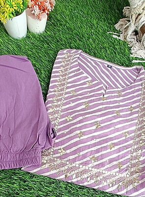 Gotapatti Lehariya Kurta Set Gotapatti Lehariya Kurta Set