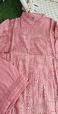 Juhi Bandhani Silk Kurta Set Juhi Bandhani Silk Kurta Set