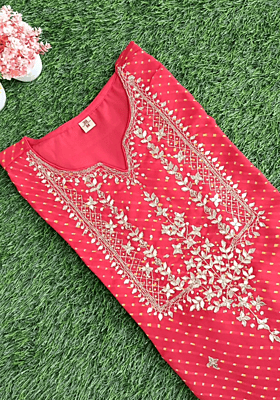 Surkh Lehariya Kurti Surkh Lehariya Kurti