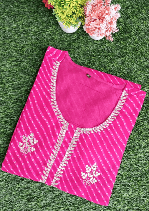 Nirali Lehariya Gotapatti Kurti Nirali Lehariya Gotapatti Kurti