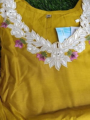 "SEEMA" Cut Work Embroidered Suit Set "SEEMA" Cut Work Embroidered Suit Set