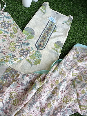 "MARIGOLD" Pure Cotton Suit Set