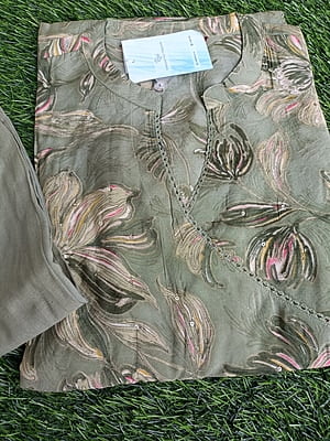 Siyaa Muslin Angrakha Kurta Set Siyaa Muslin Angrakha Kurta Set