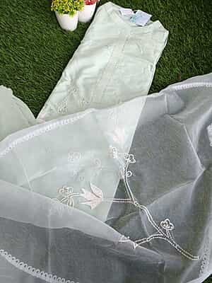 "ANOKHI" Tissue Silk With Hand Work Pearl Embroidery "ANOKHI" Tissue Silk With Hand Work Pearl Embroidery