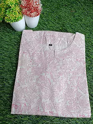 "ADITI" Pure Cotton Short Kurtis "ADITI" Pure Cotton Short Kurtis