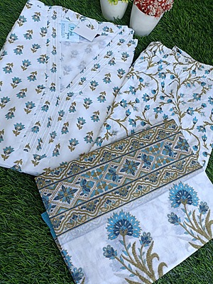 Blossom Mul Cotton Suit Blossom Mul Cotton Suit
