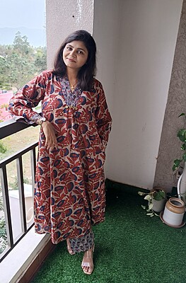 "PREET"  Pure Cotton Co-ord Set