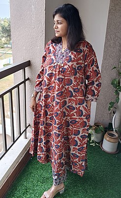"PREET" Pure Cotton Co-ord Set "PREET" Pure Cotton Co-ord Set