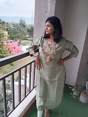 "ROOH" Indigo Cotton Kurta Set "ROOH" Indigo Cotton Kurta Set
