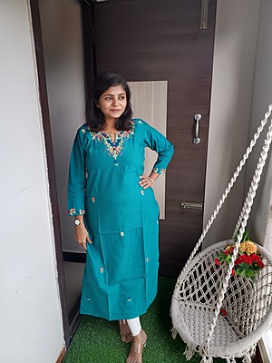 "ROOH" Indigo Cotton Kurta Set "ROOH" Indigo Cotton Kurta Set