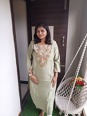 "ROOH" Indigo Cotton Kurta Set "ROOH" Indigo Cotton Kurta Set