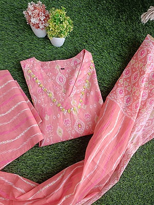 "TARA" Pure Cotton Suit Set Summer Edit "TARA" Pure Cotton Suit Set Summer Edit