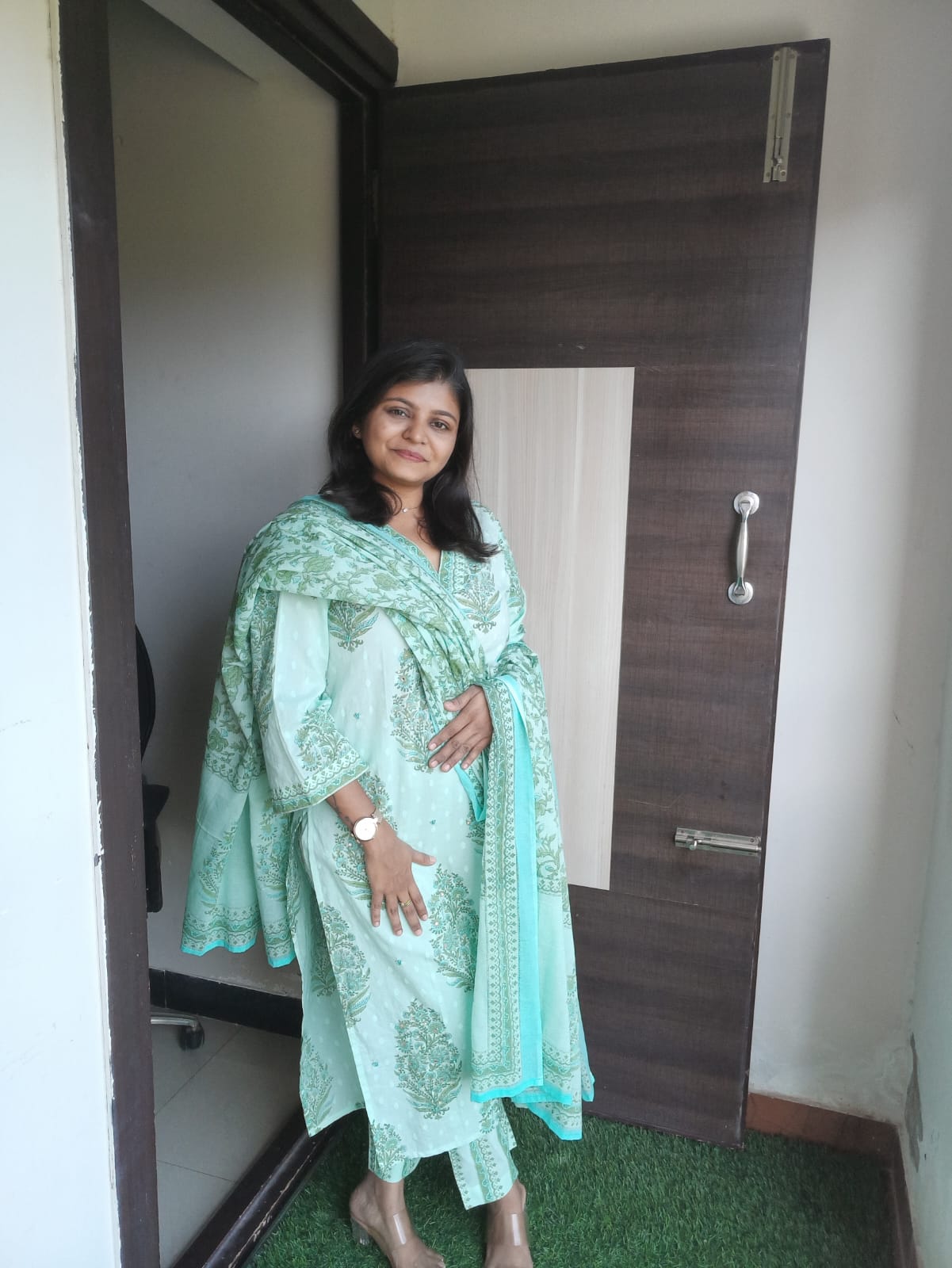 "PURVI" Pure Cotton Suit Set Summer Edit "PURVI" Pure Cotton Suit Set Summer Edit