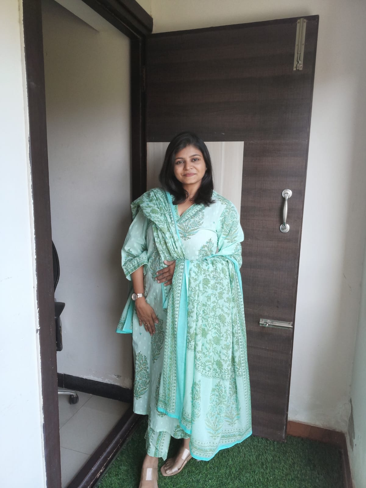 "PURVI" Pure Cotton Suit Set Summer Edit "PURVI" Pure Cotton Suit Set Summer Edit