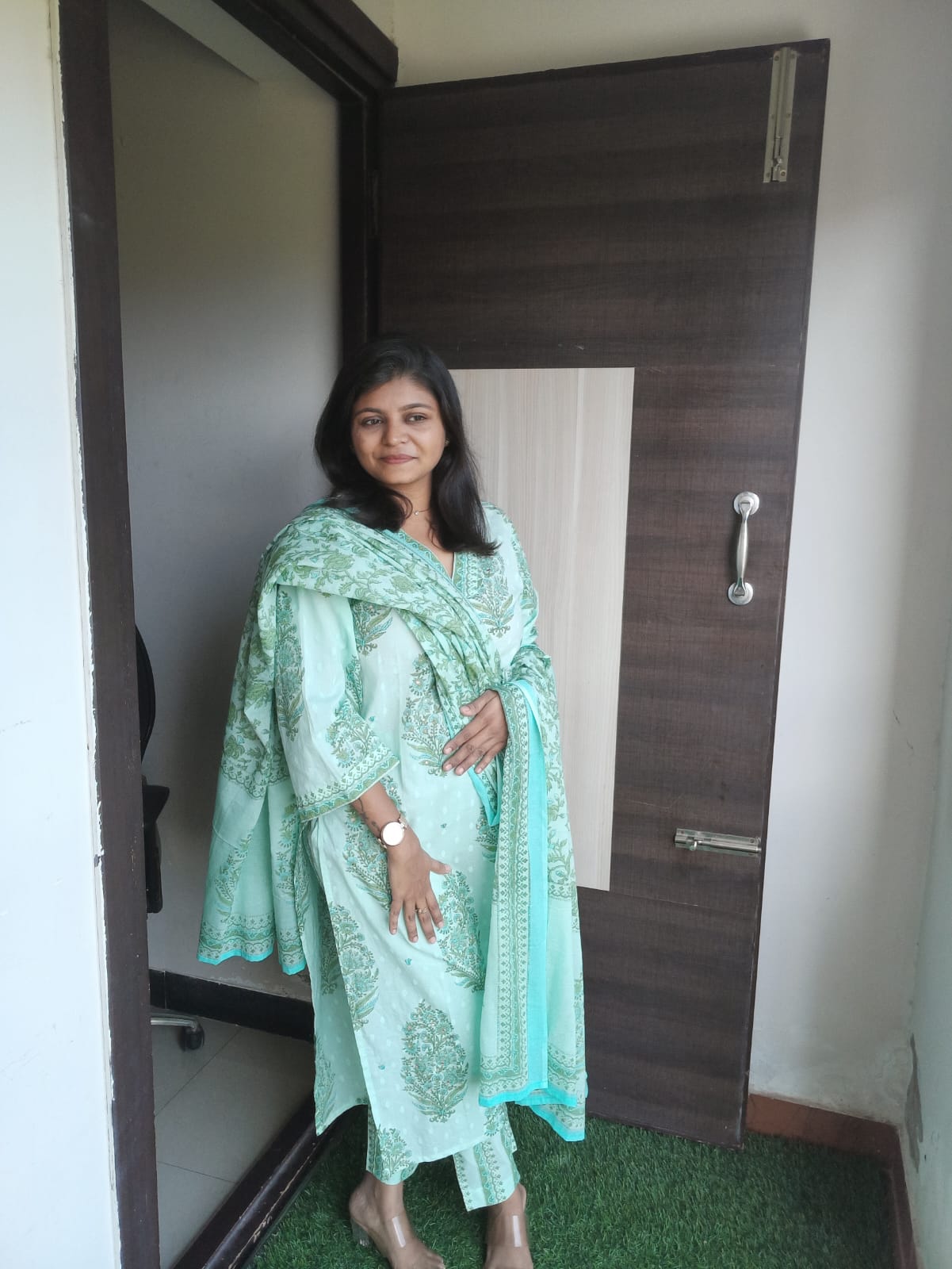 "PURVI" Pure Cotton Suit Set Summer Edit "PURVI" Pure Cotton Suit Set Summer Edit