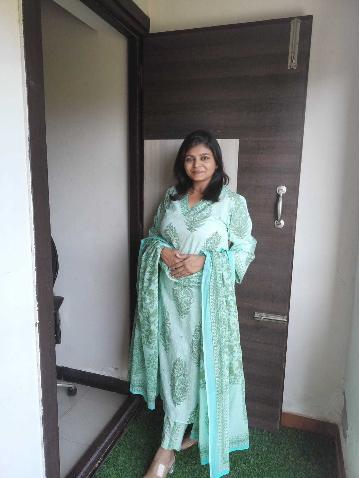 "PURVI" Pure Cotton Suit Set Summer Edit "PURVI" Pure Cotton Suit Set Summer Edit