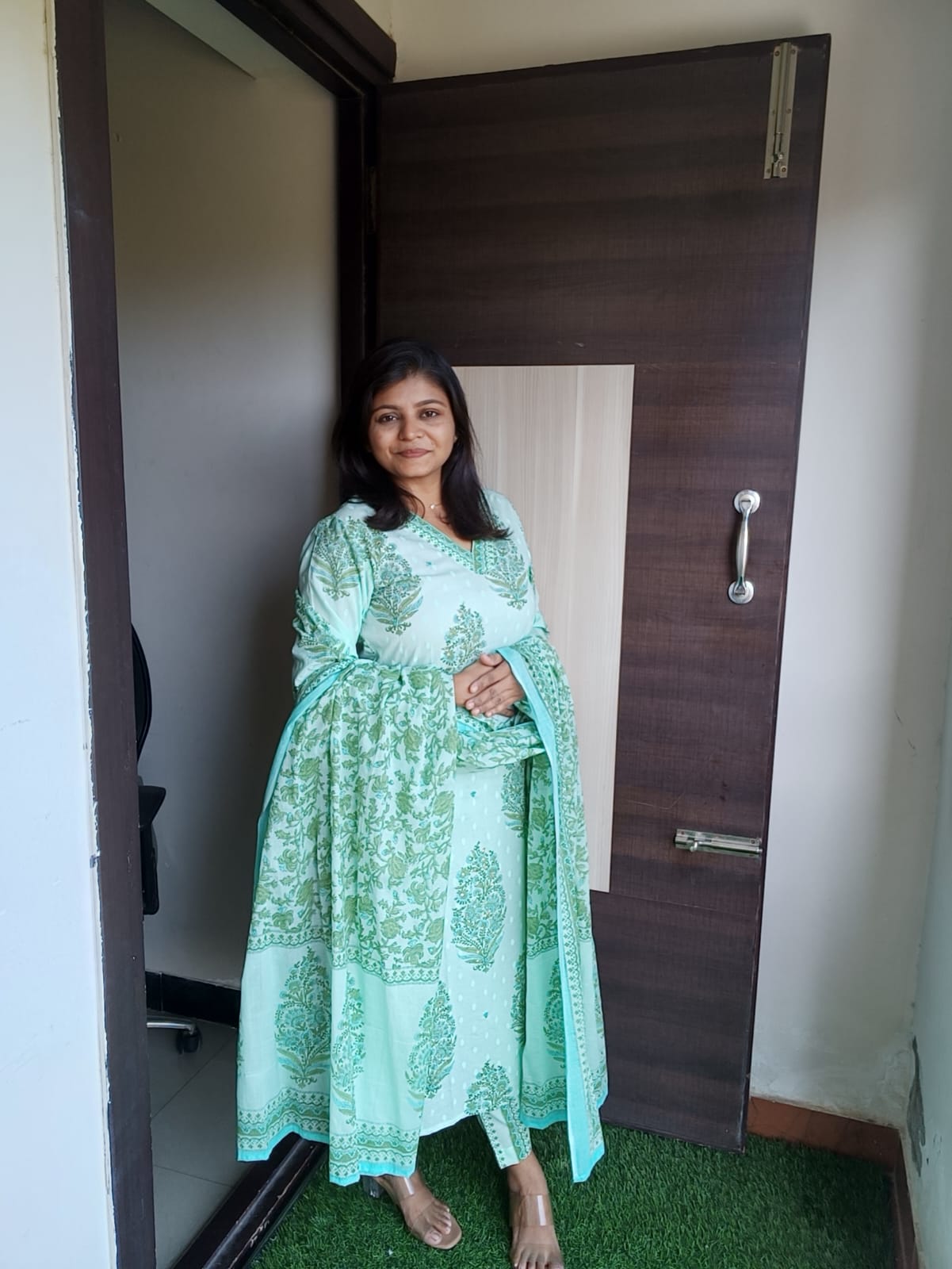 "PURVI" Pure Cotton Suit Set Summer Edit "PURVI" Pure Cotton Suit Set Summer Edit